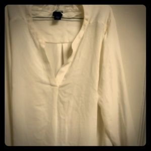 Covington white dress blouse